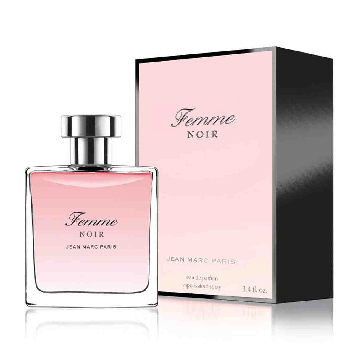 Fragancia para Dama Jean Marc Paris Femme Noir Edp 100 Ml