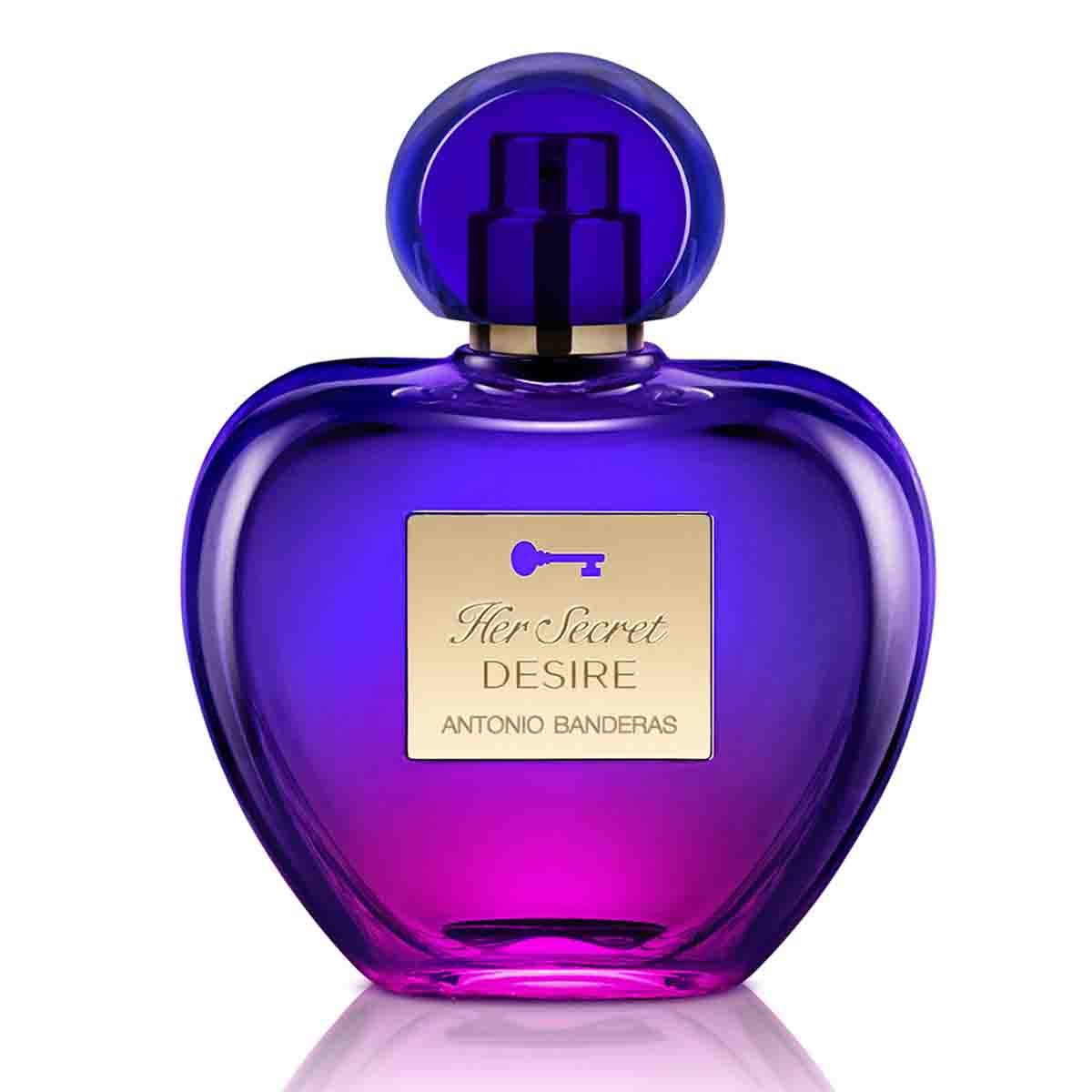 Estuche para Dama Antonio Banderas Her Secret Desire Edt 80 Ml + Desodorante 150 Ml
