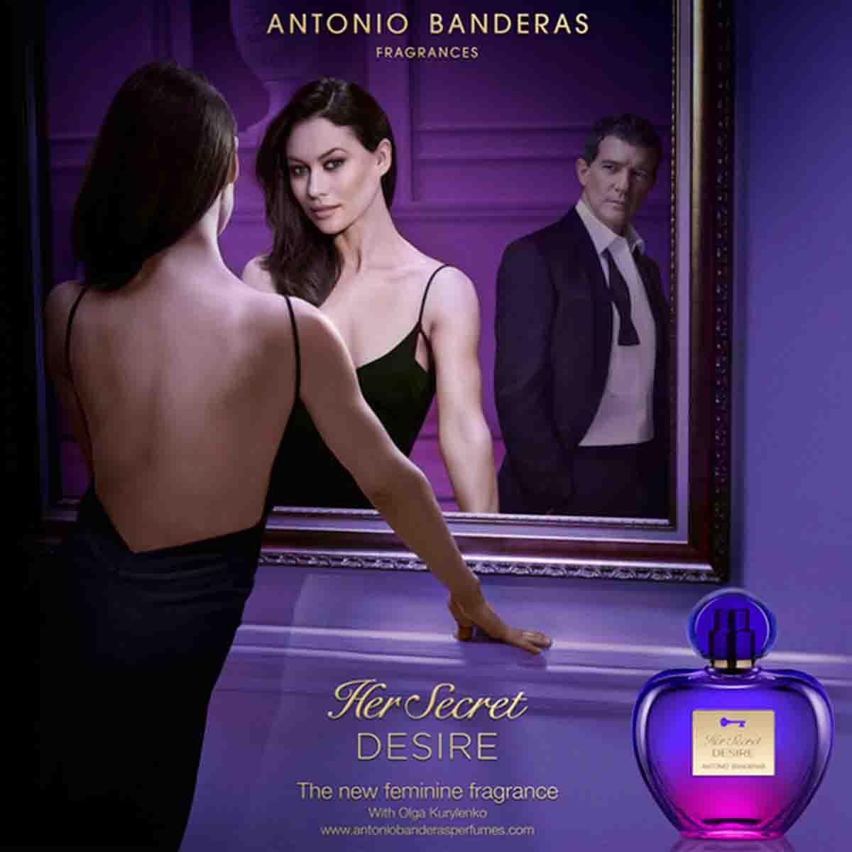 Estuche para Dama Antonio Banderas Her Secret Desire Edt 80 Ml + Desodorante 150 Ml