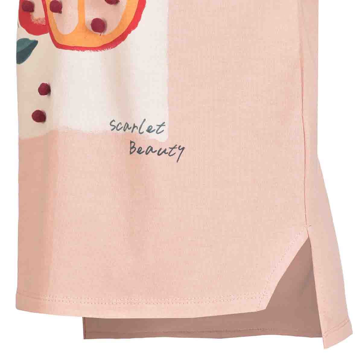 Playera Manga Larga con Aplicación Jeanious