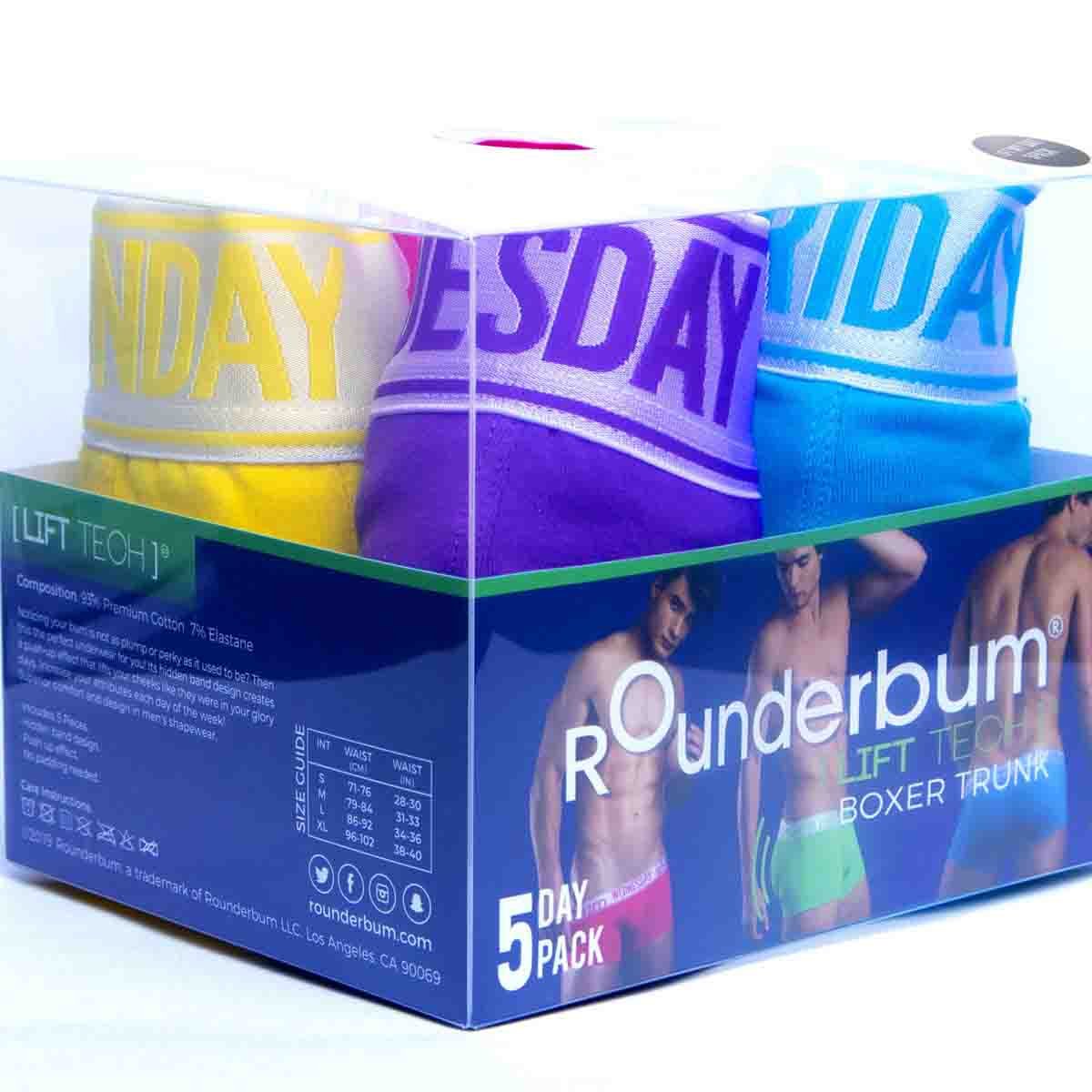 Bóxer Pack 5 Rounderbum para Hombre para Hombre