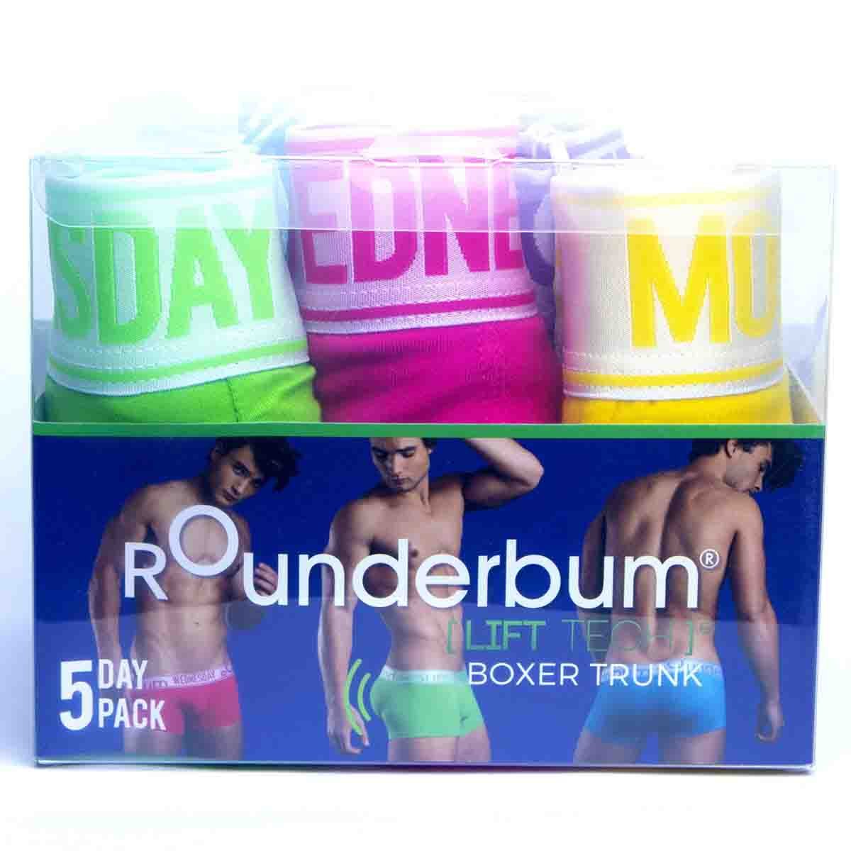 Bóxer Pack 5 Rounderbum para Hombre para Hombre
