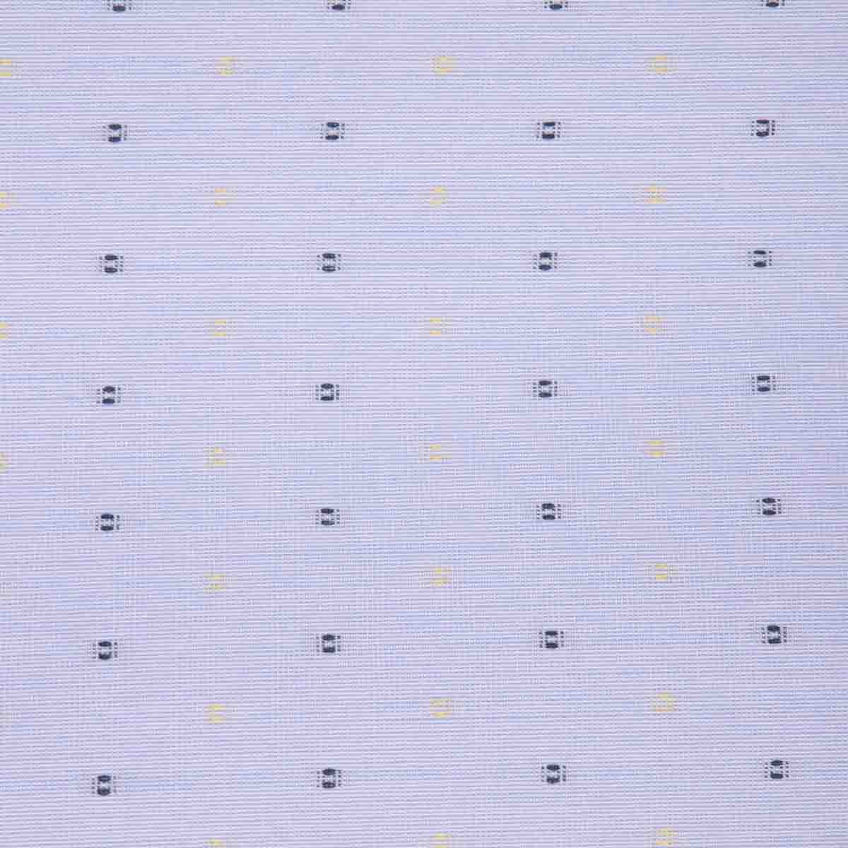 Camisa de Vestir Azul Combinado Bruno Magnani