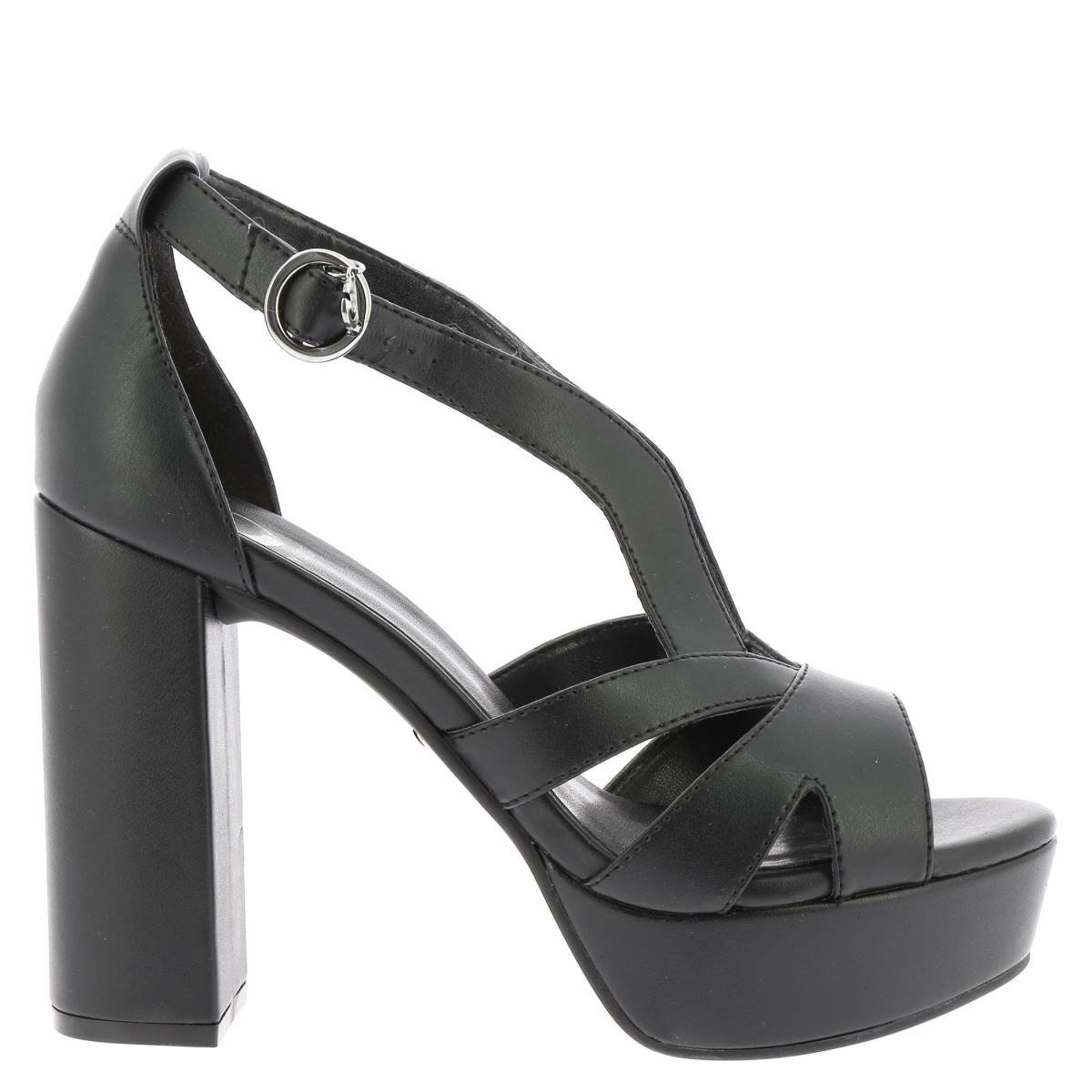 Sandalia Velvet con Plataforma Color Negro G By Guess