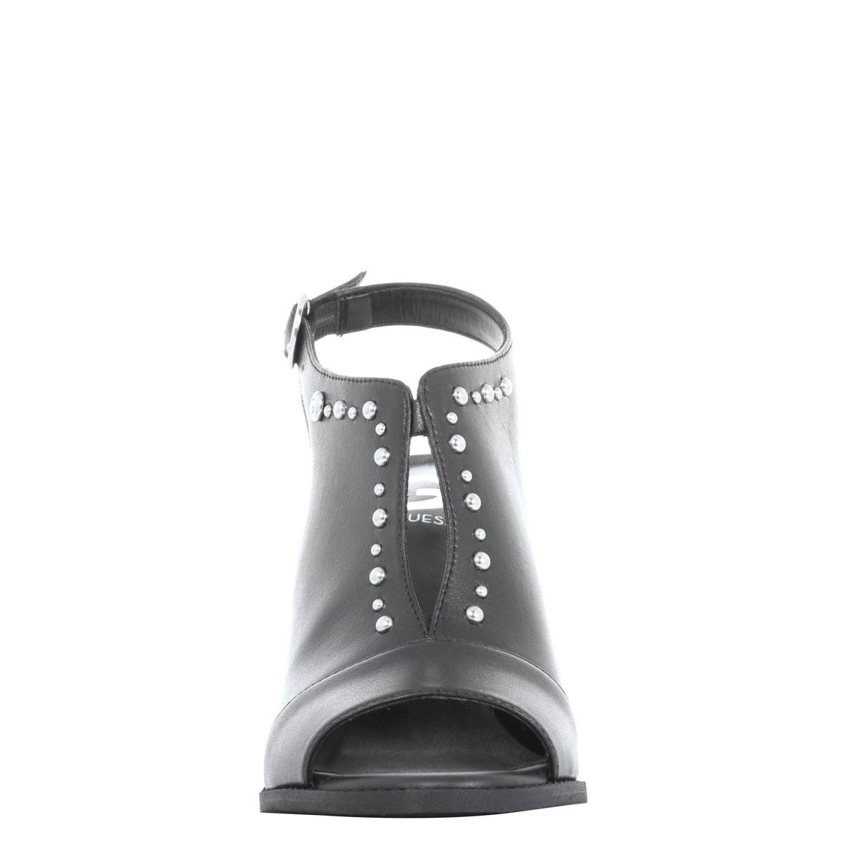 Shootie con Punta Abierta Color Negro G By Guess