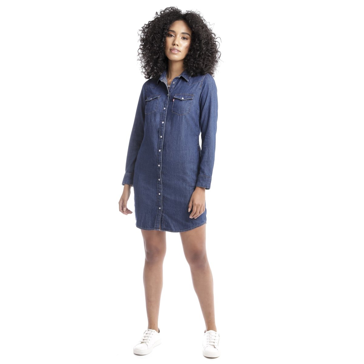 Vestido con Botones de Presión Levis