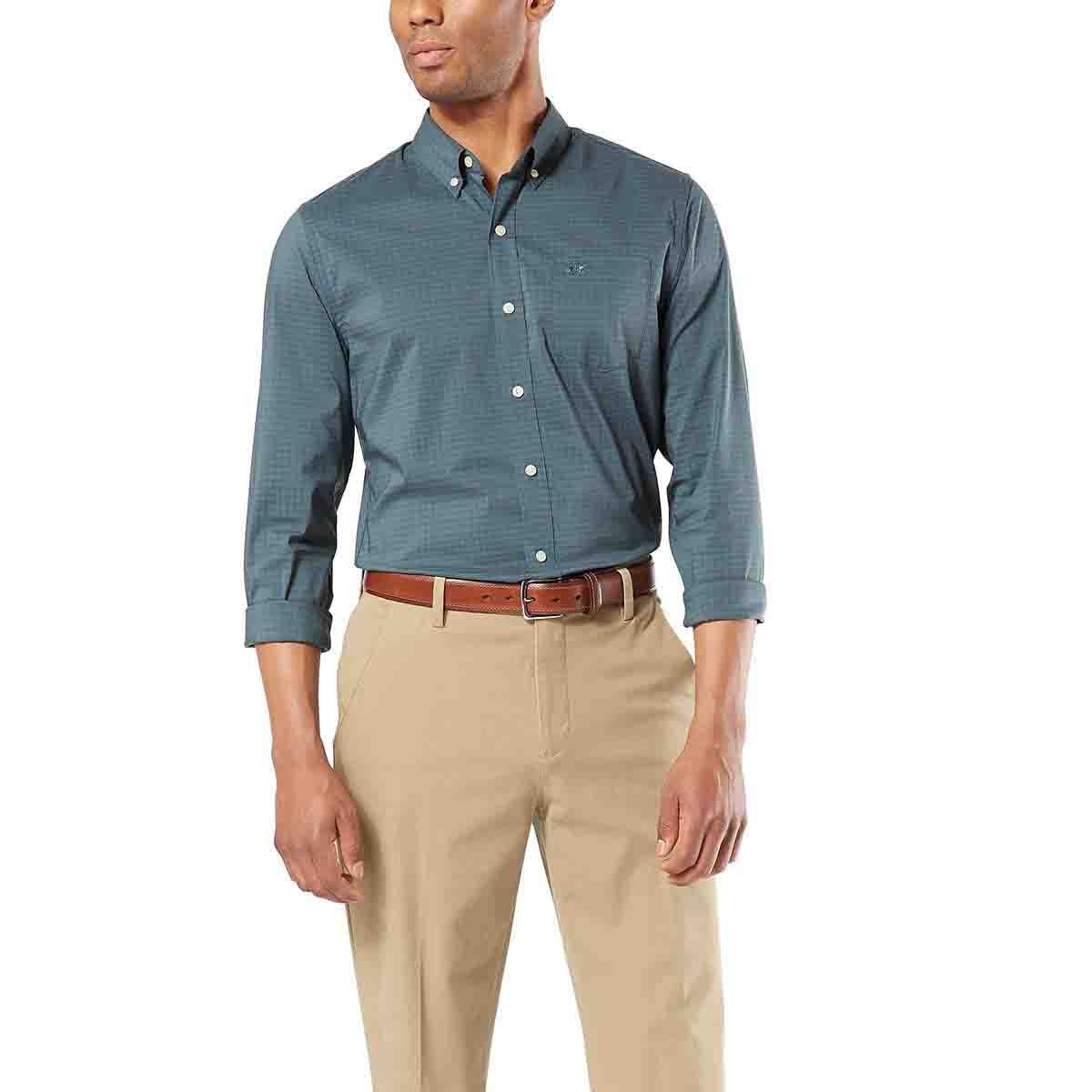 Camisa Manga Larga Vestir Regular Dockers