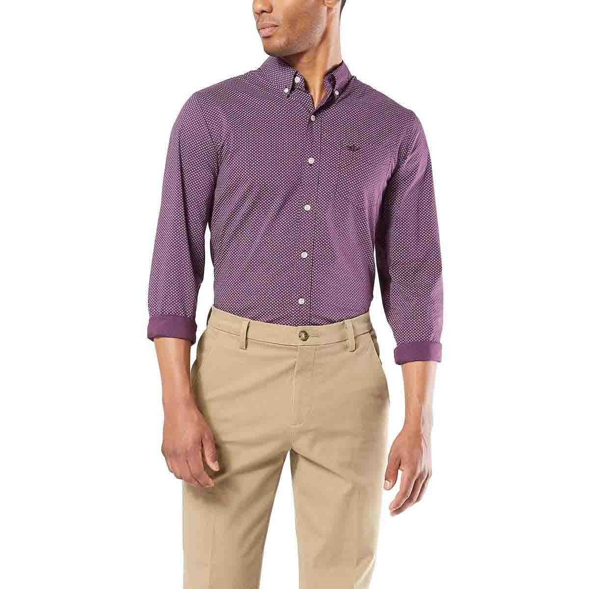 Camisa Manga Larga Vestir Regular Dockers