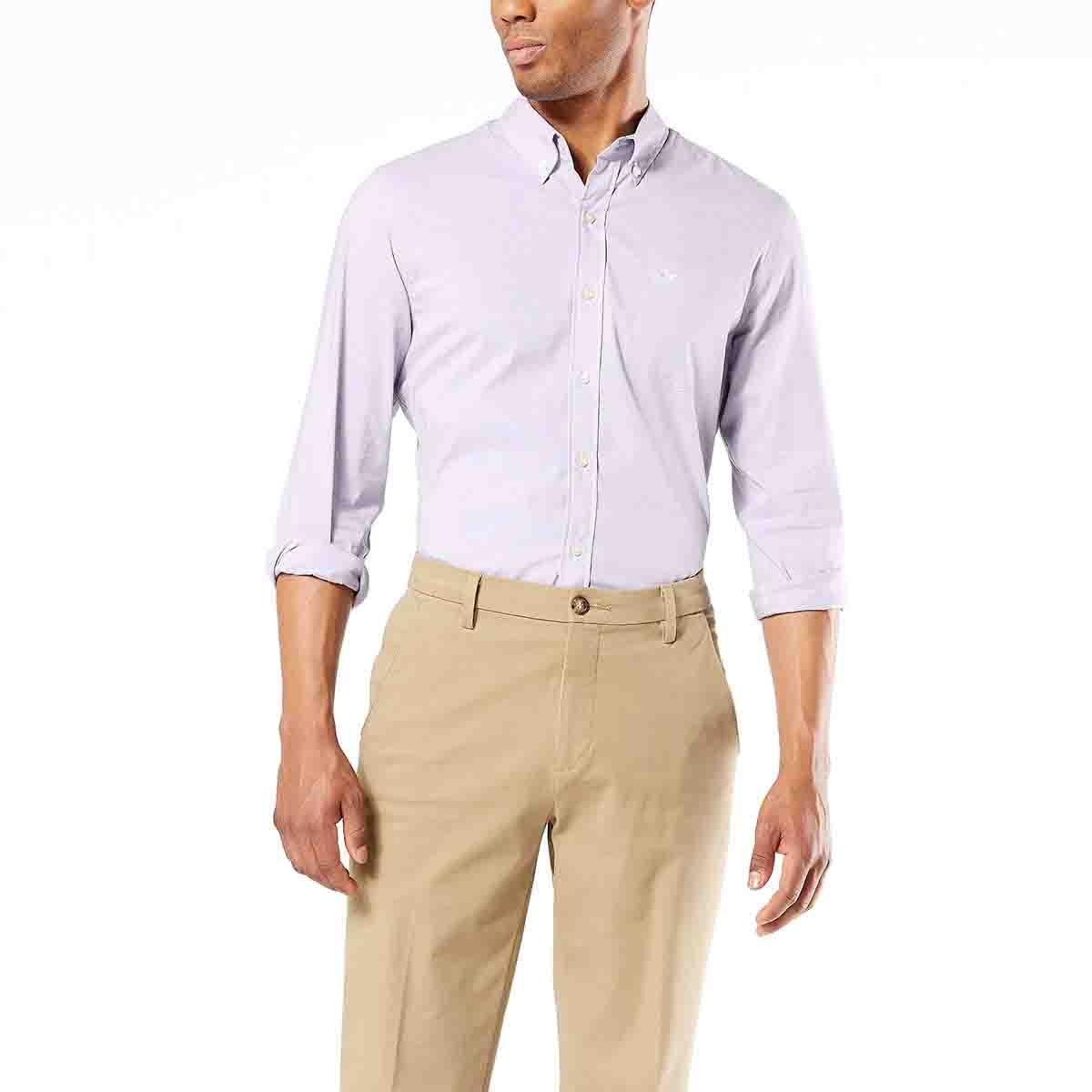 Camisa Manga Larga Vestir Regular Dockers