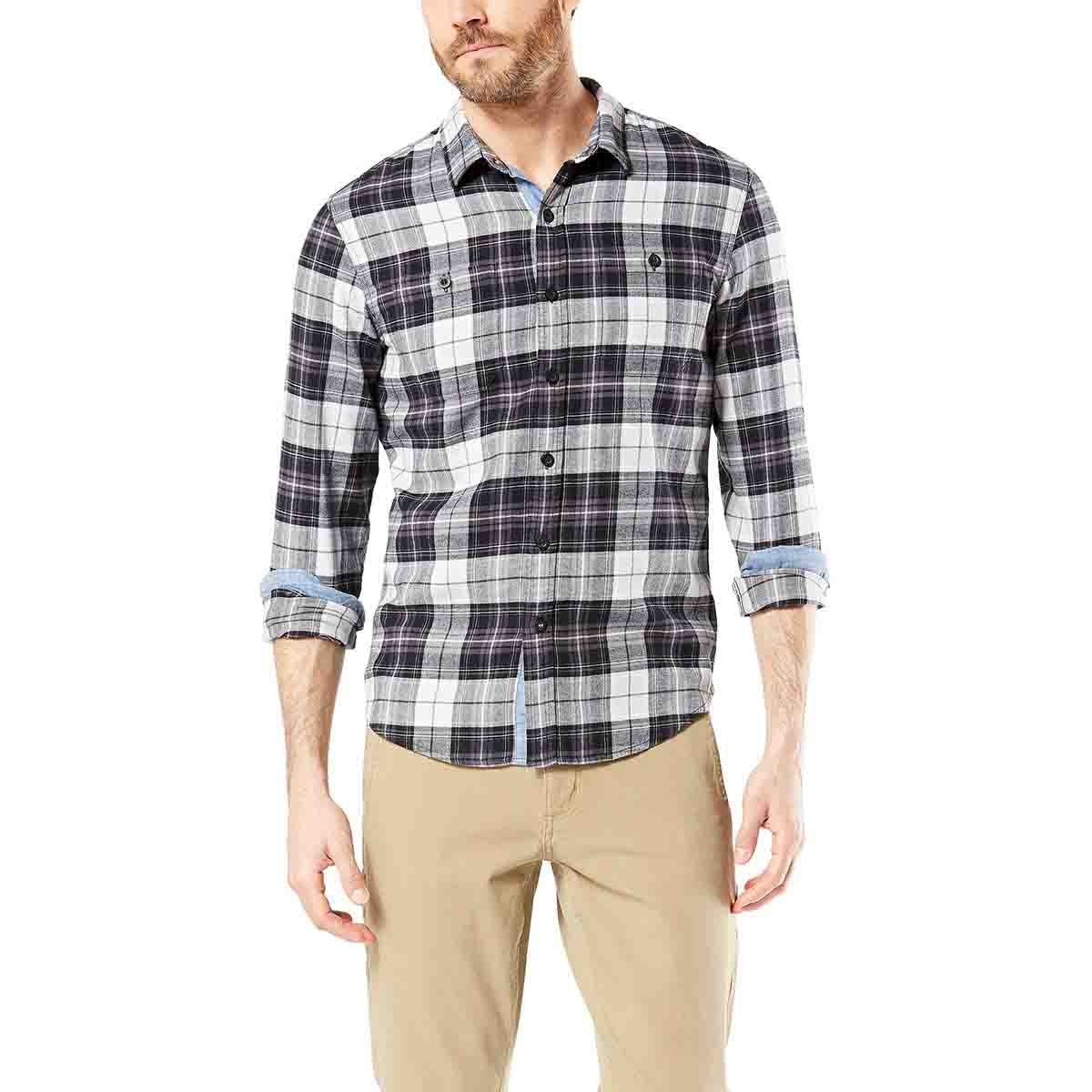 Camisa Manga Larga Casual Fitted Dockers