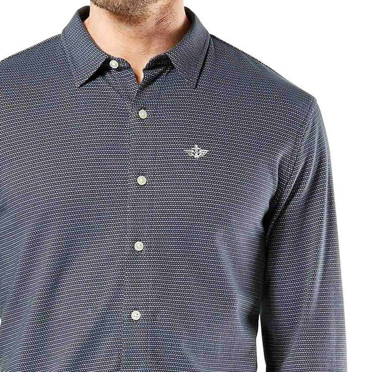 Camisa Manga Larga Vestir Fitted 360 Dockers