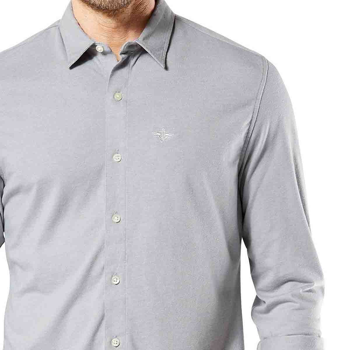 Camisa Manga Larga Vestir Fitted 360 Dockers