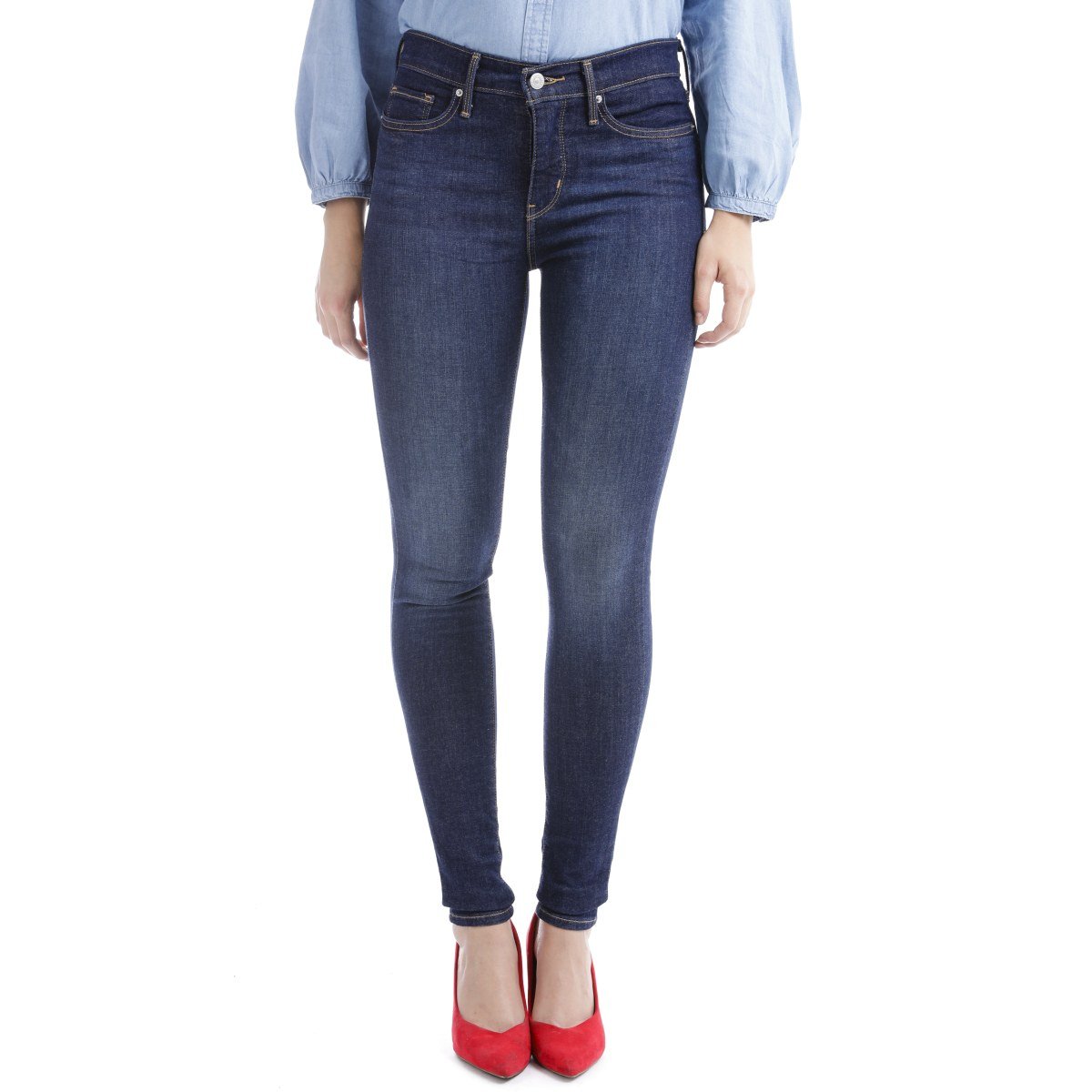Jeans Súper Skinny Levis para Dama
