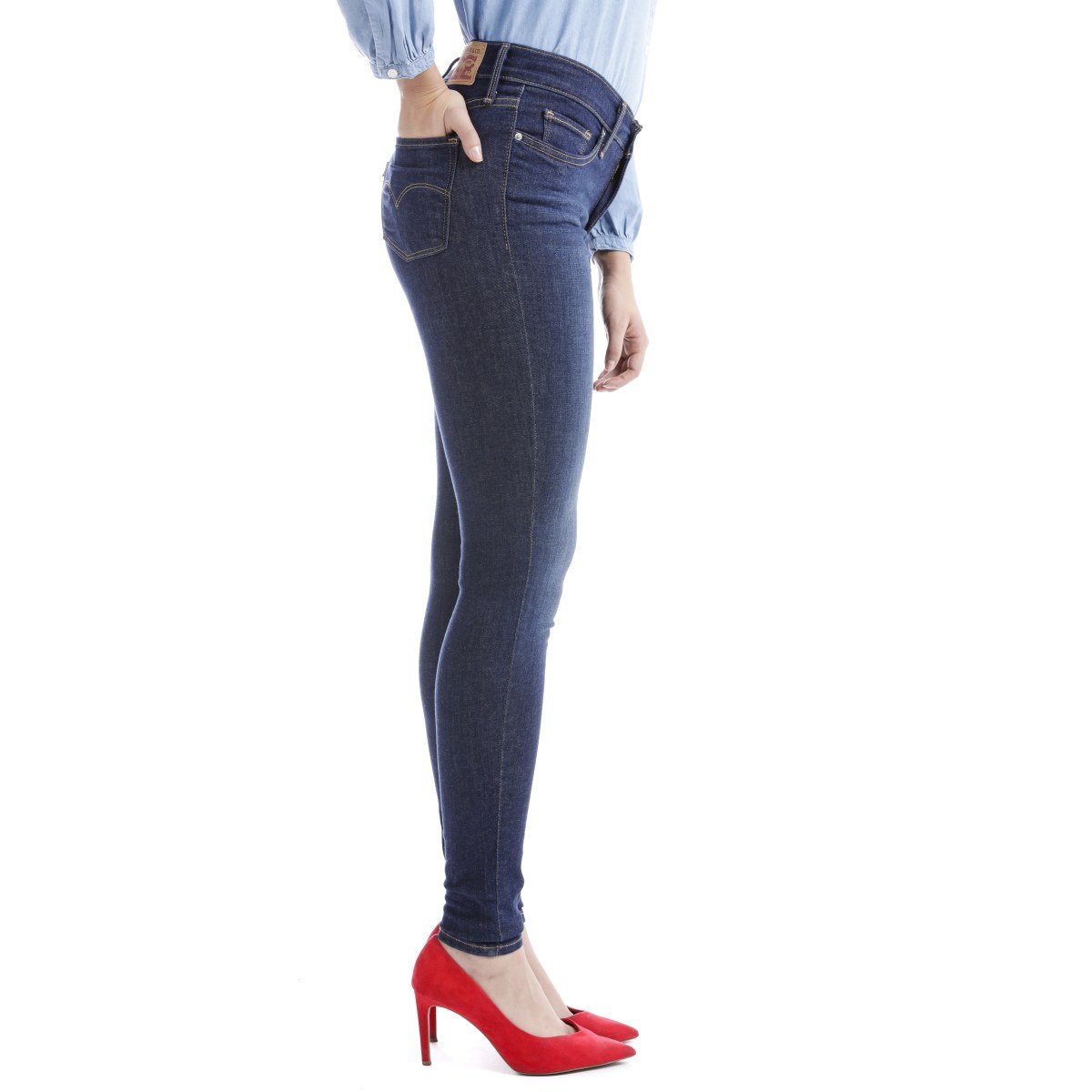 Jeans Súper Skinny Levis para Dama