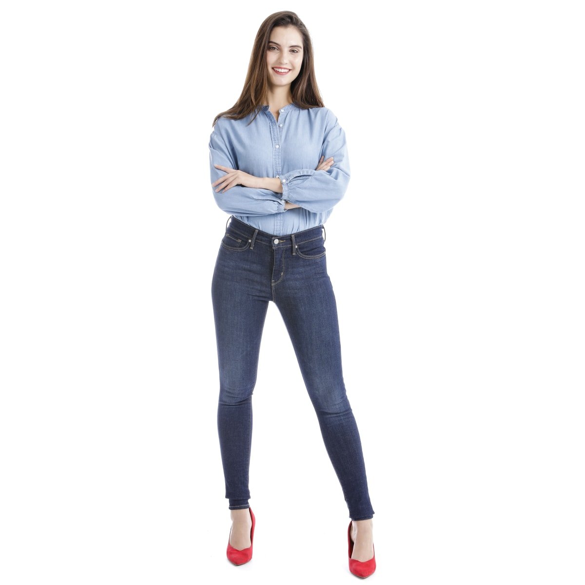 Jeans Súper Skinny Levis para Dama