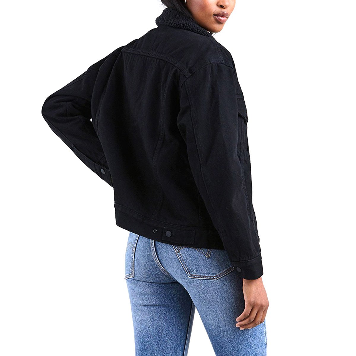 Chamarra de Mezclilla Sherpa Levis