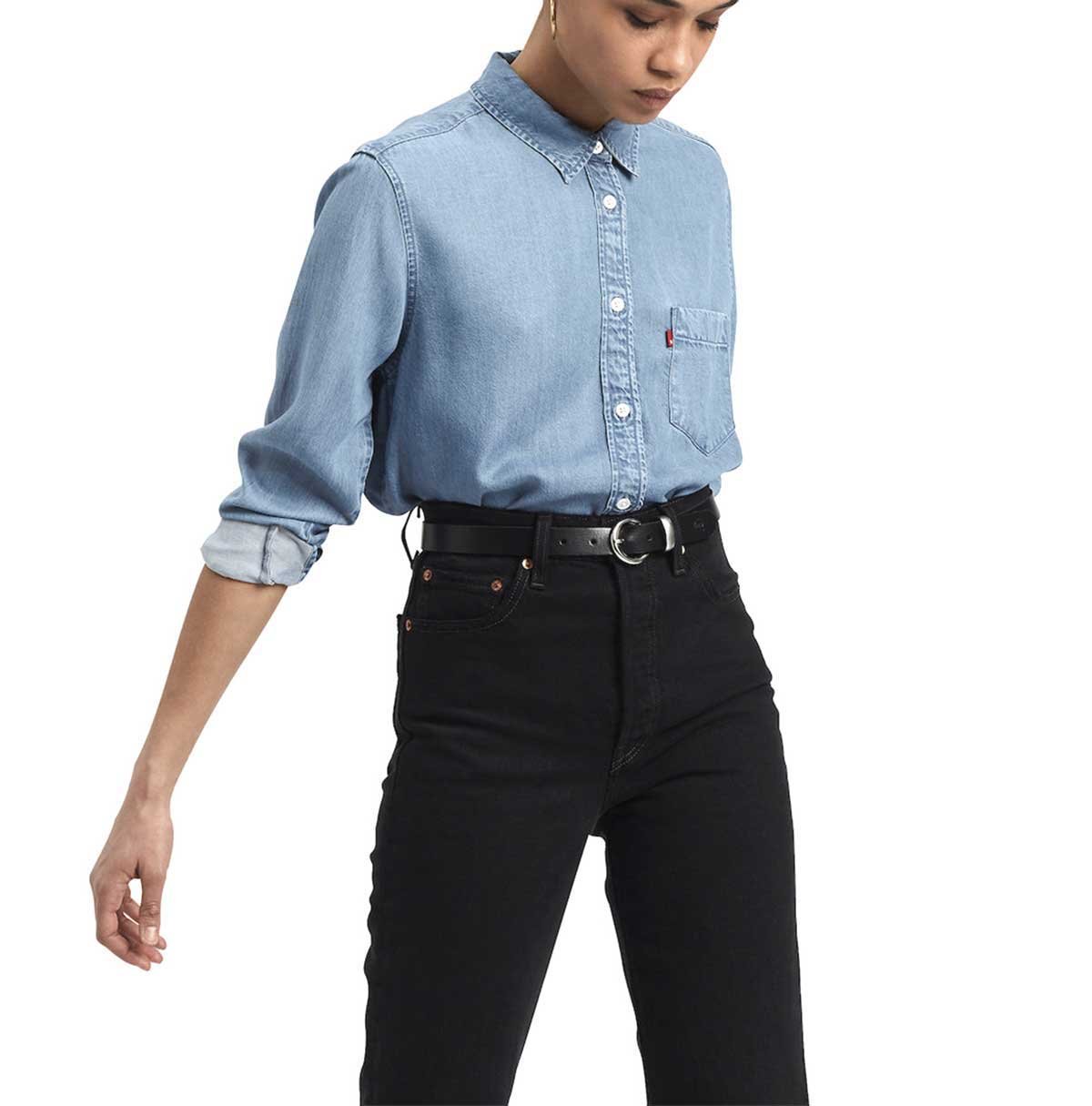 Camisa de Mezclilla Manga Larga Levis