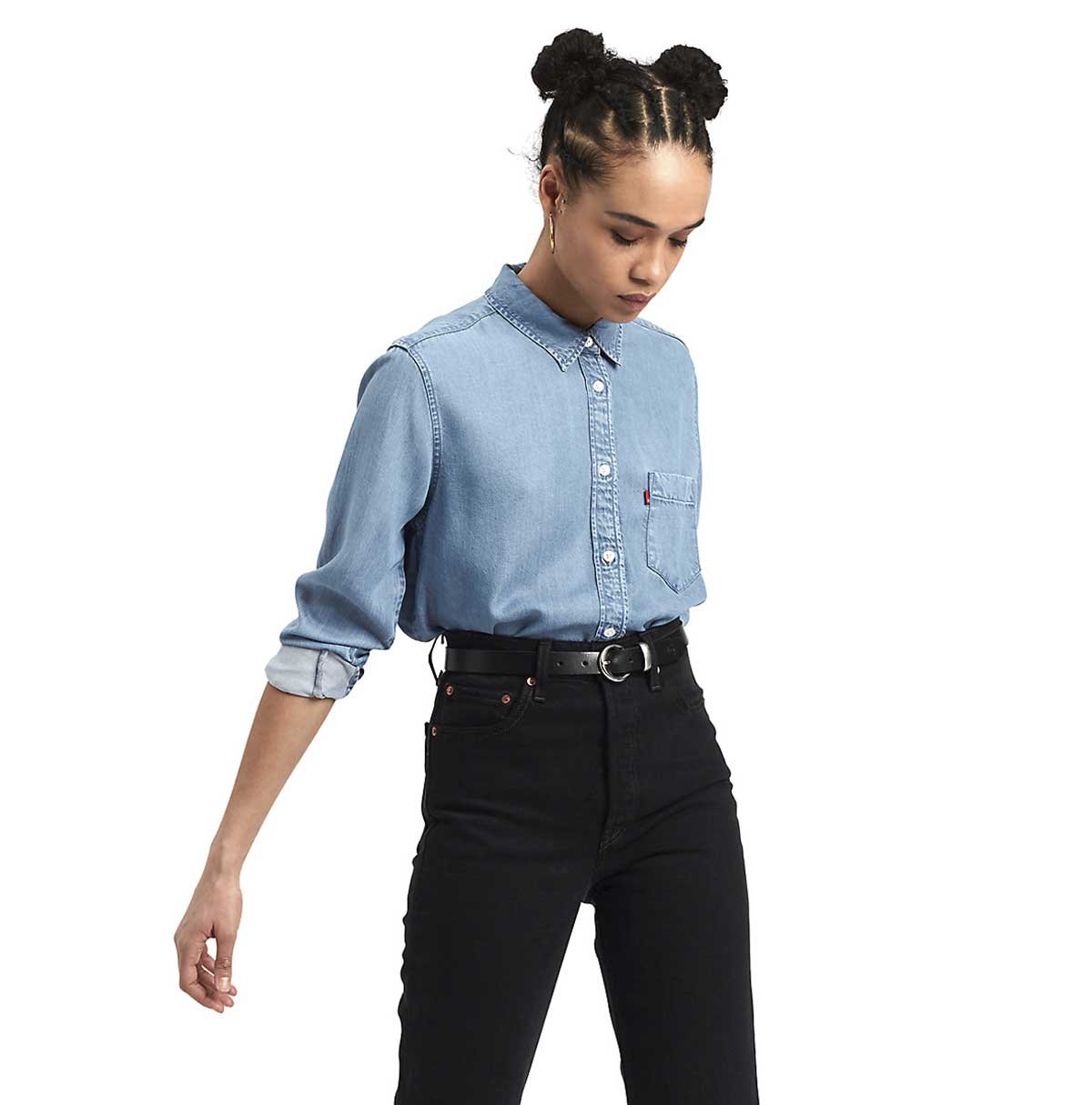 Camisa de Mezclilla Manga Larga Levis