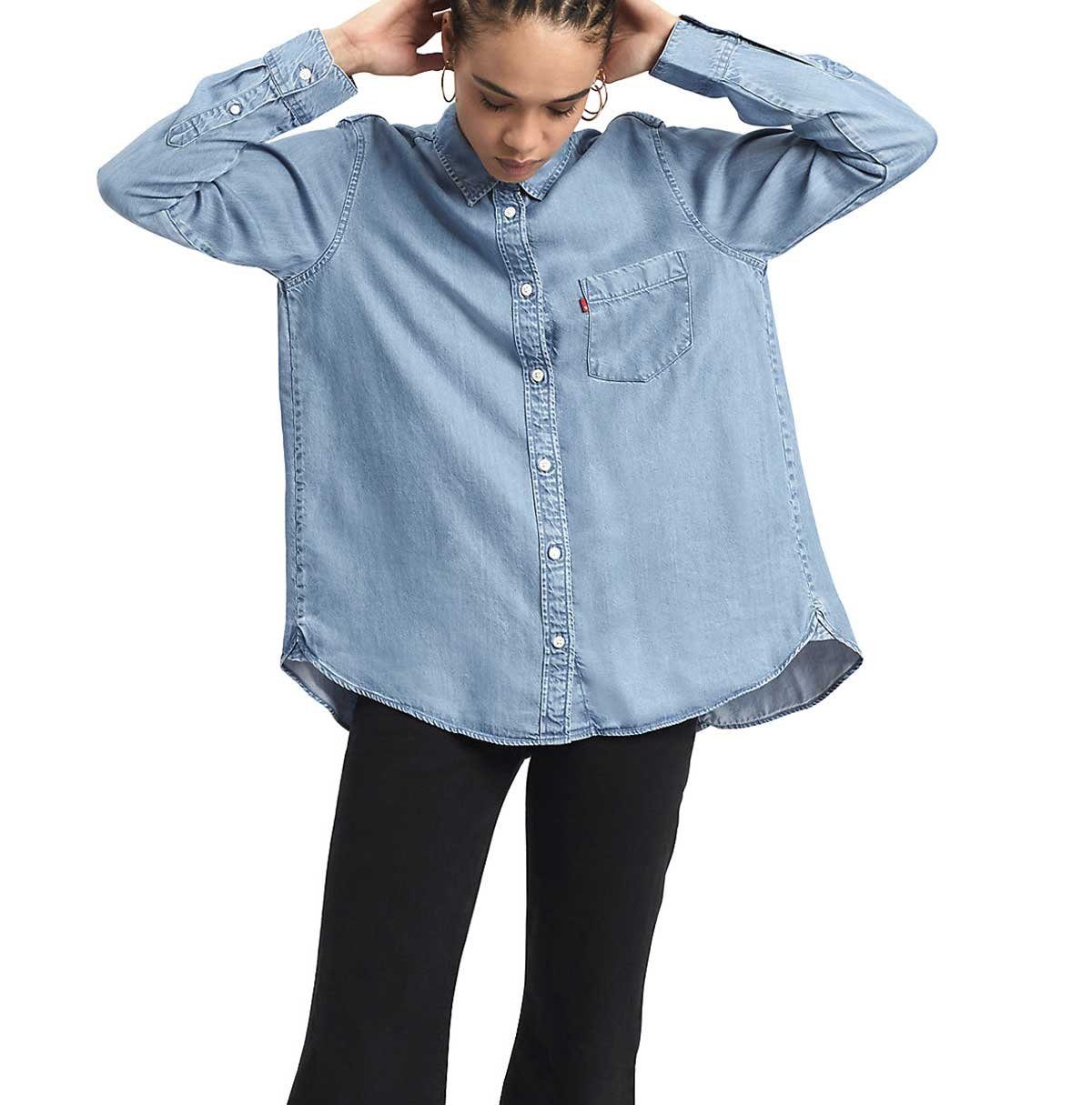 Camisa de Mezclilla Manga Larga Levis