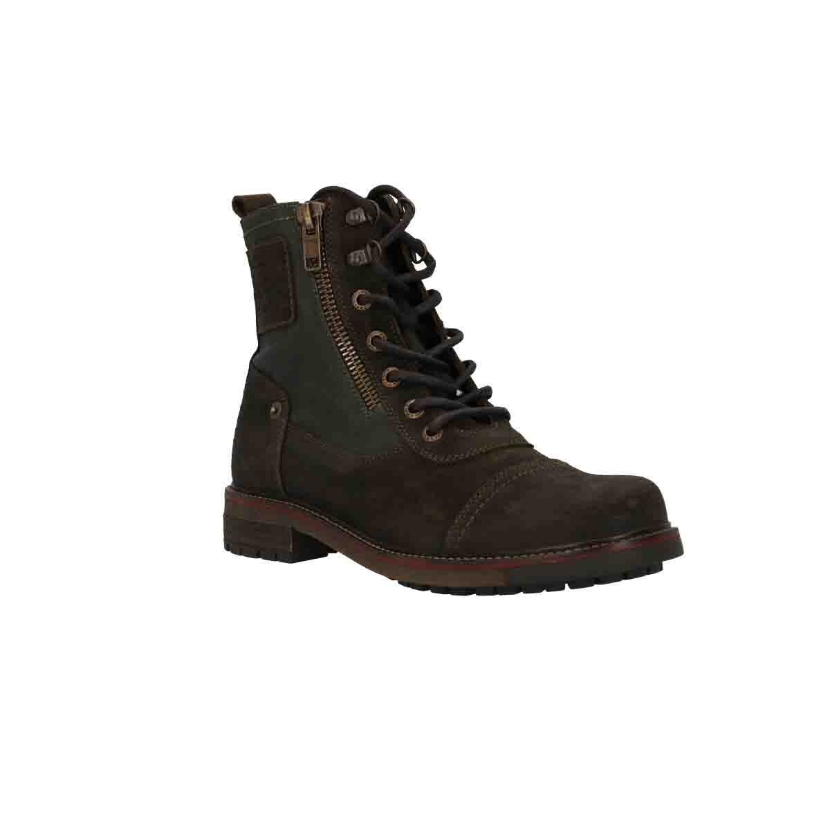 Bota de Gamuza Color Verde Levi's