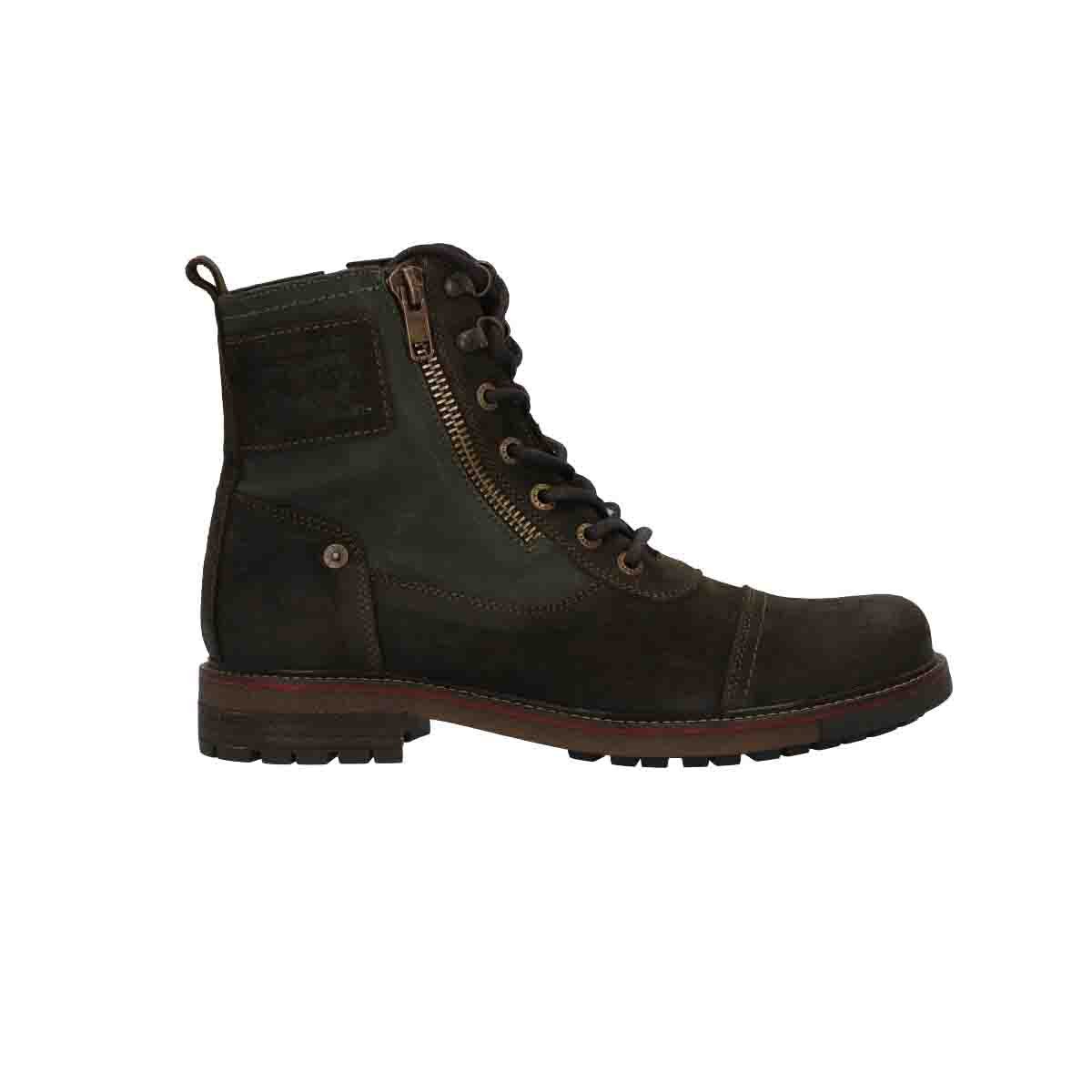 Bota de Gamuza Color Verde Levi's