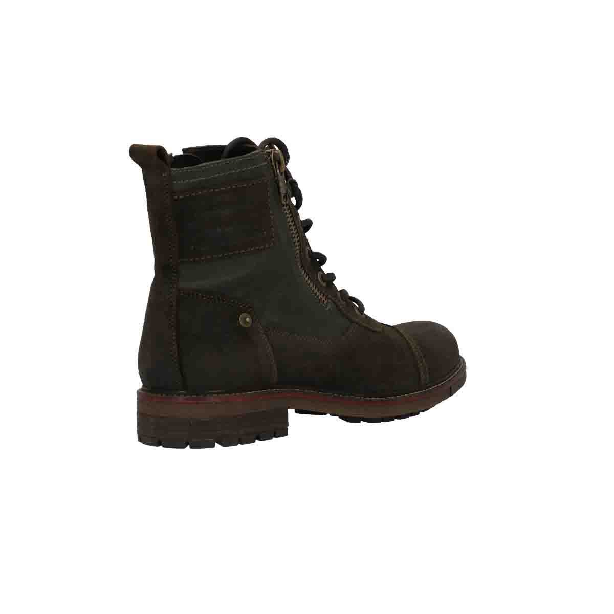 Bota de Gamuza Color Verde Levi's