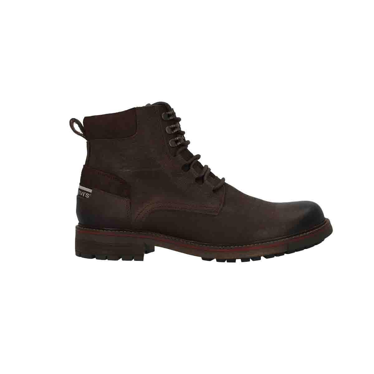 Bota Casual Piel Grabada Color Café Levi's