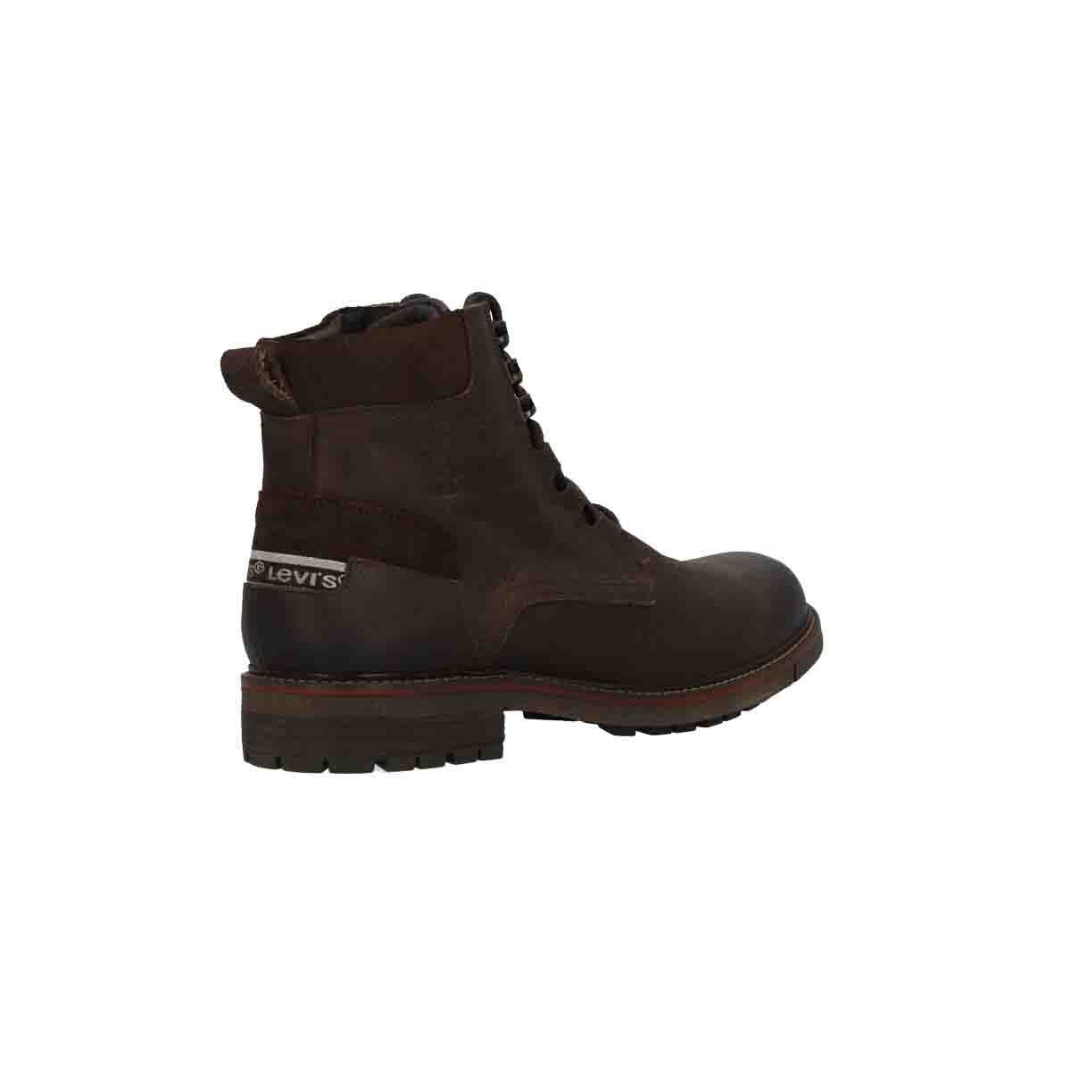 Bota Casual Piel Grabada Color Café Levi's