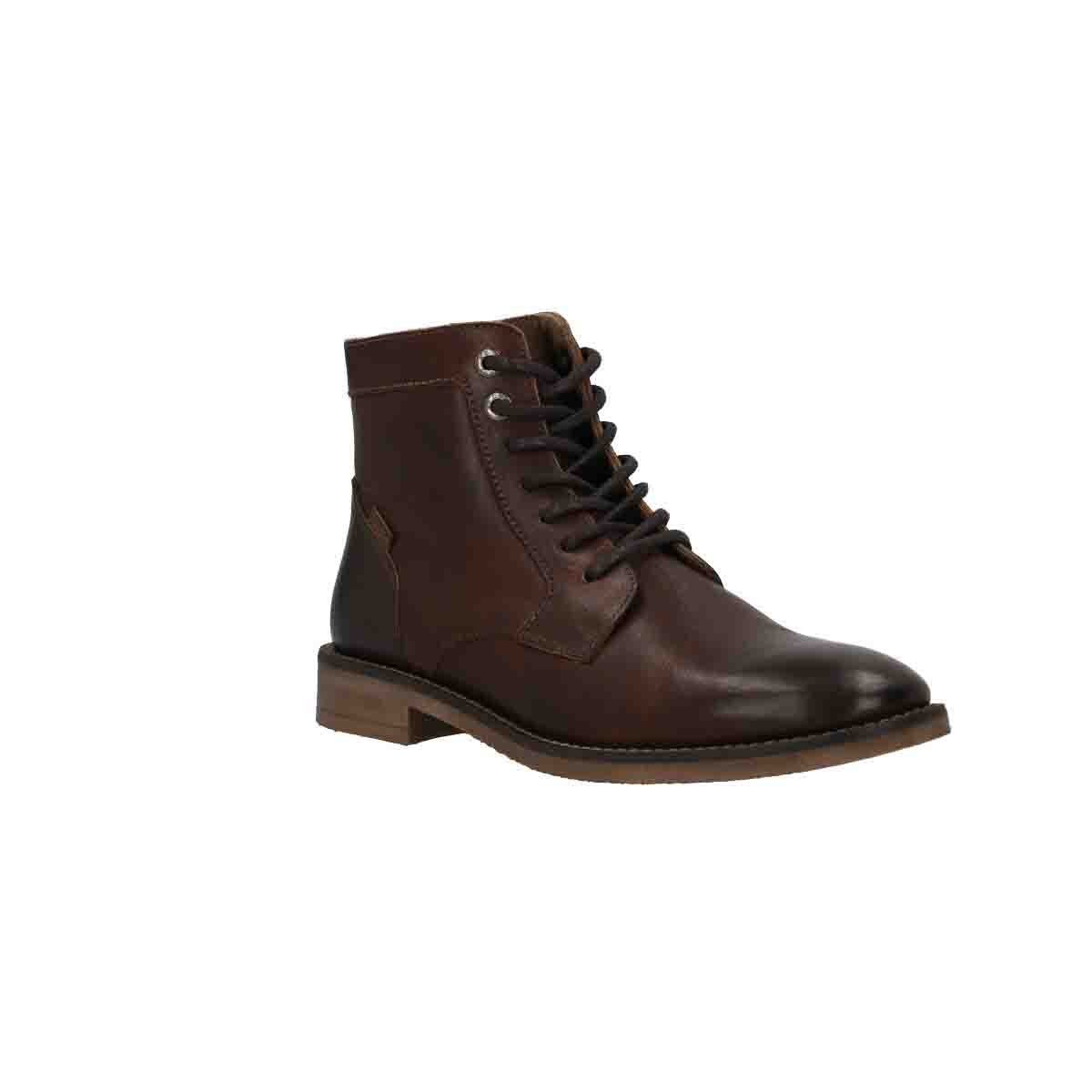 Bota Casual de Piel Color Café Levi's
