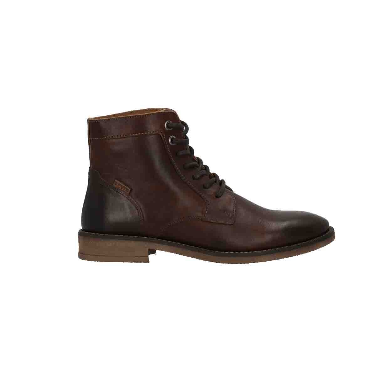 Bota Casual de Piel Color Café Levi's