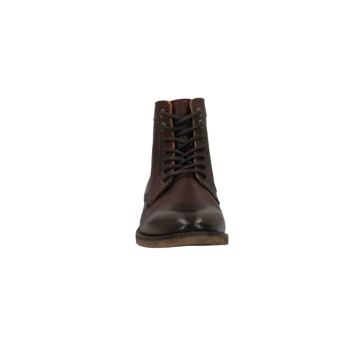 Bota Casual de Piel Color Café Levi's