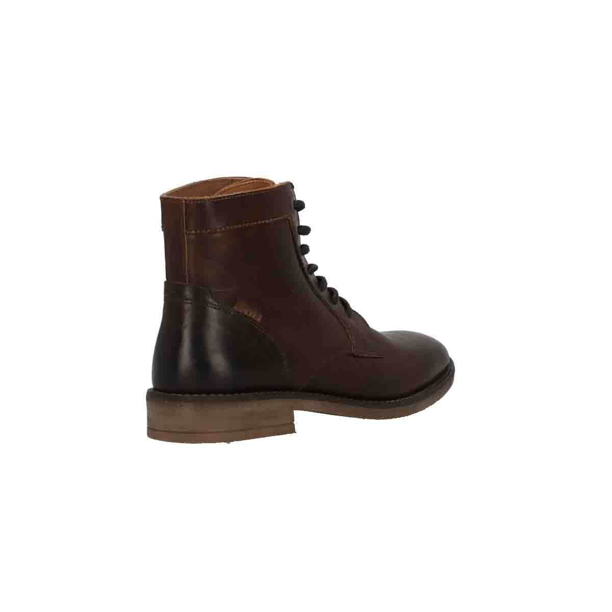 Bota Casual de Piel Color Café Levi's