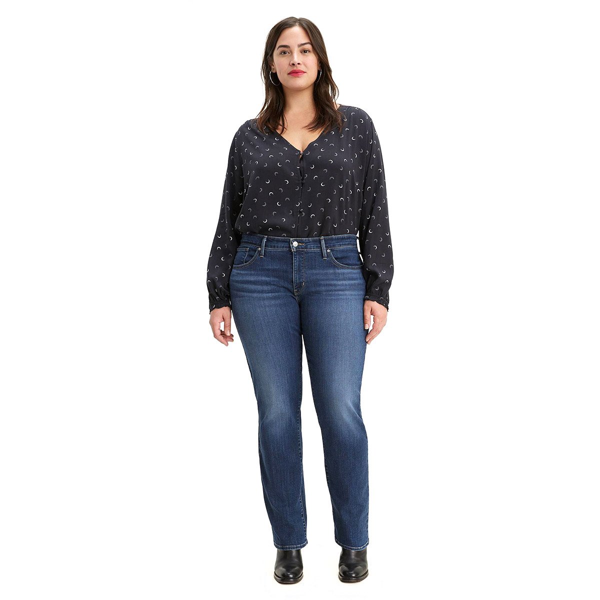 Jeans Recto Cintura Media Levis