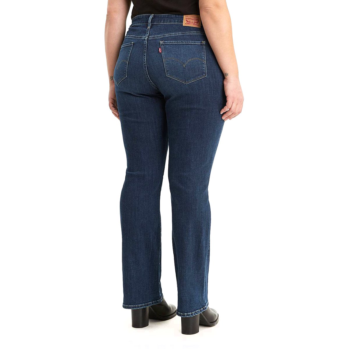 Jeans Bota Cintura Media Levis