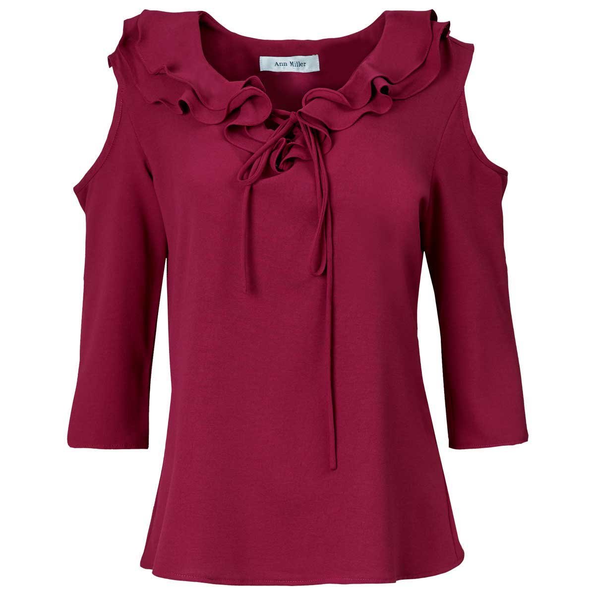 Blusa con Escarola Ann Miller