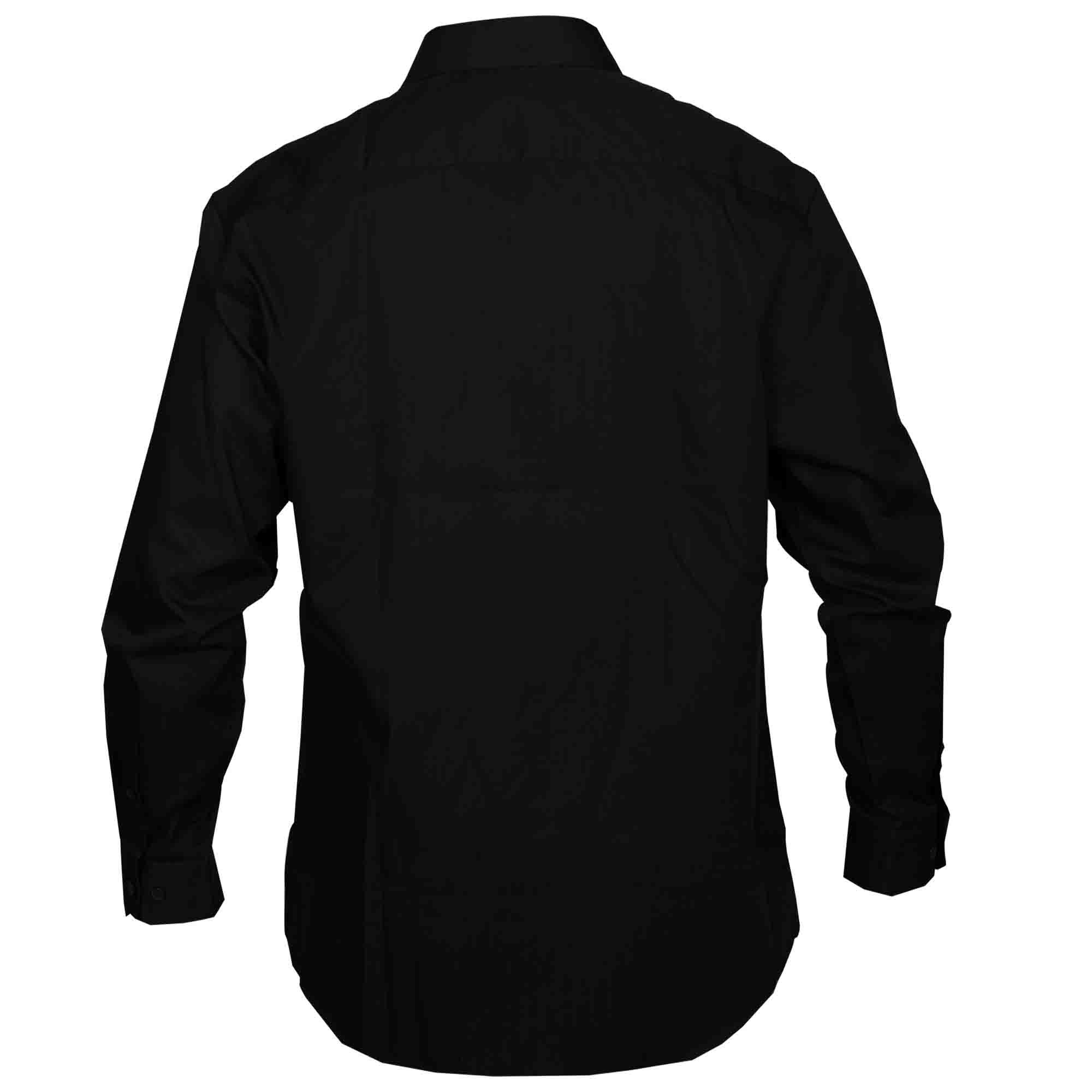 Camisa de Vestir Negra Kenneth Cole