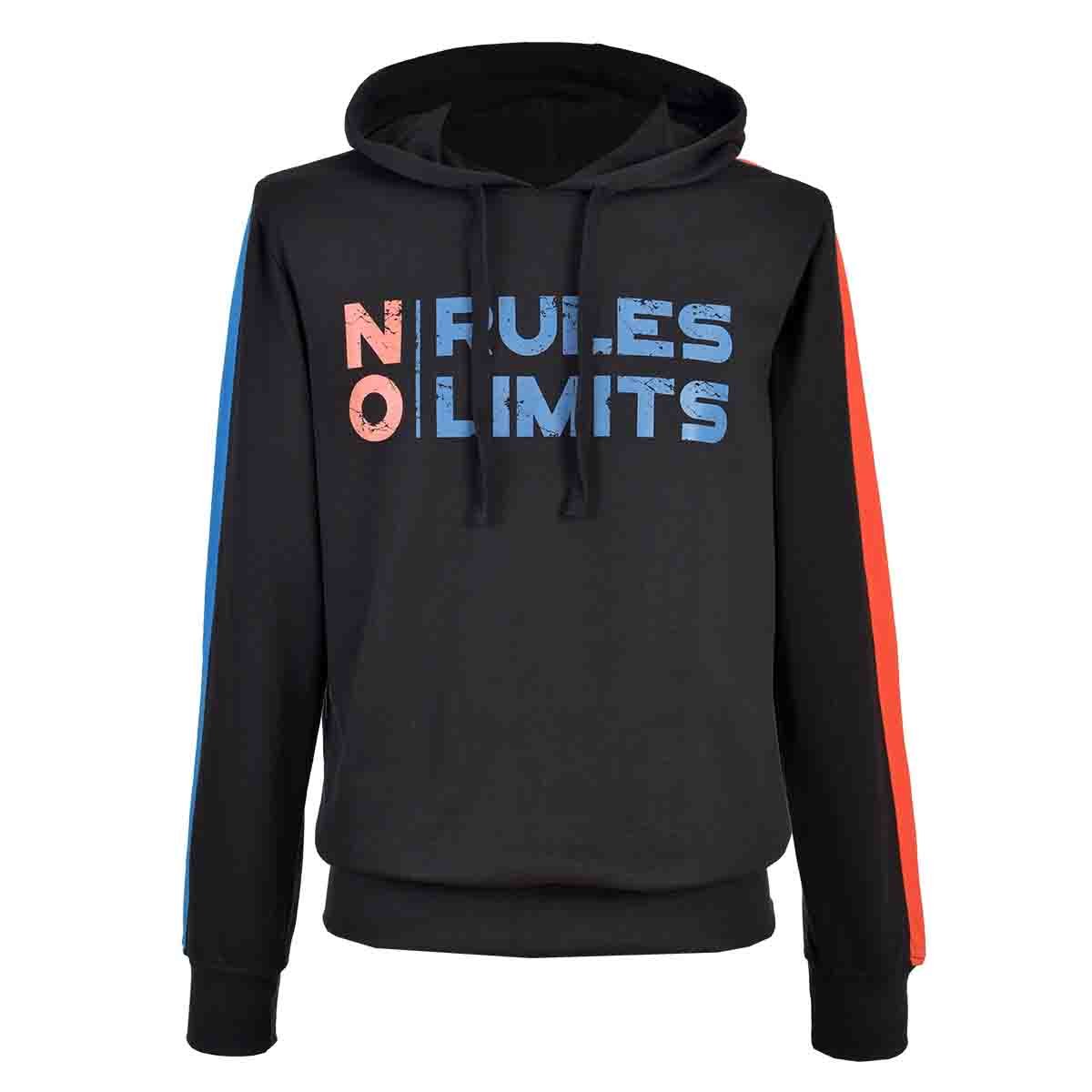 Sudadera Negra Estampada Fukka