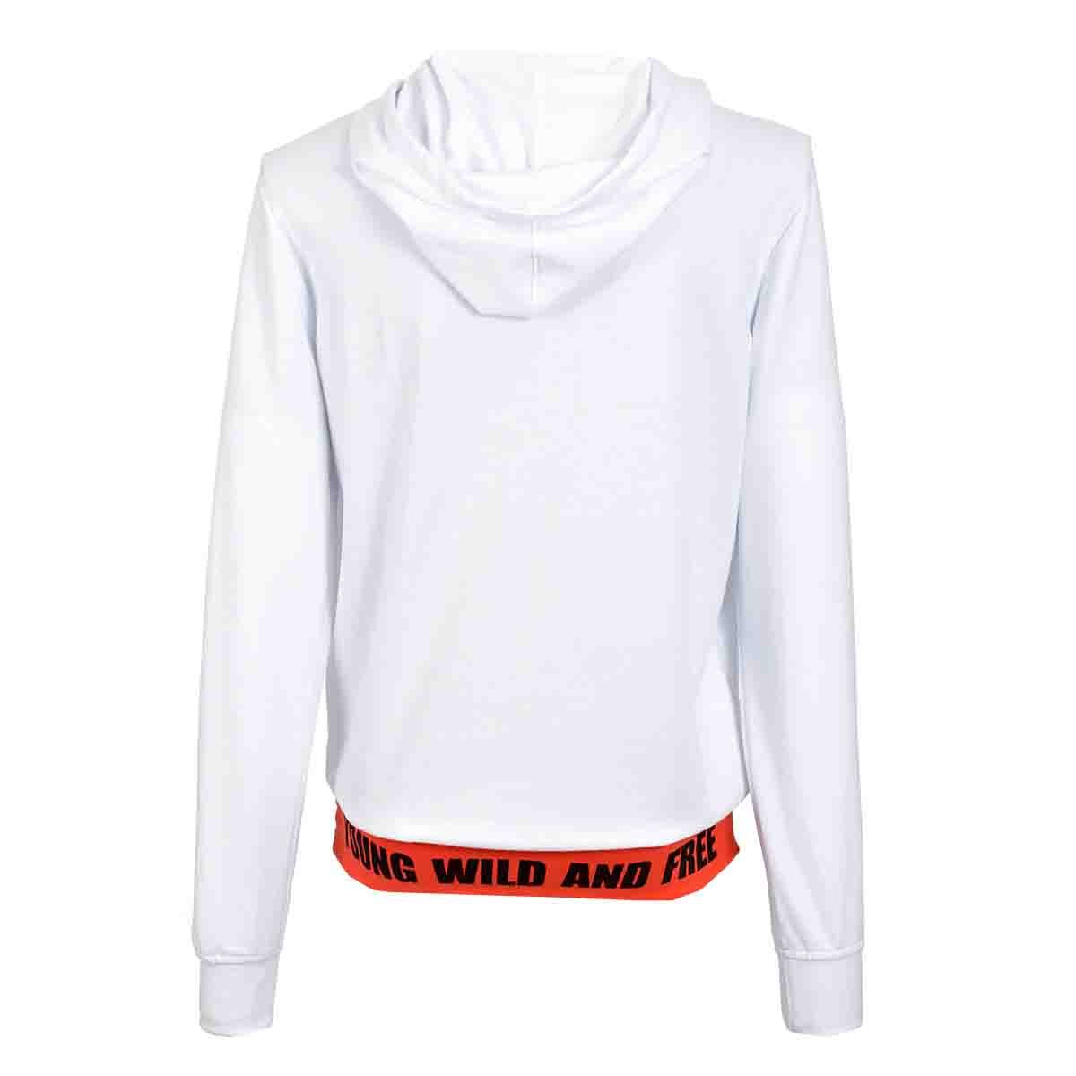 Sudadera Blanca Estampada Fukka