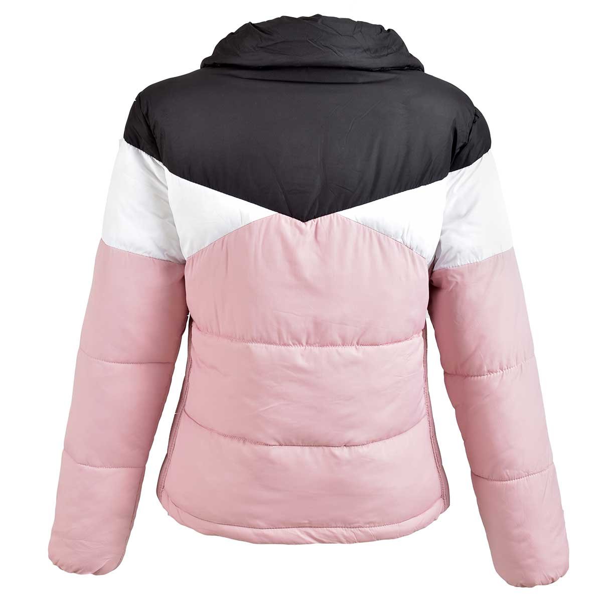 Chamarra Combinada con Cuello Alto Blugrey
