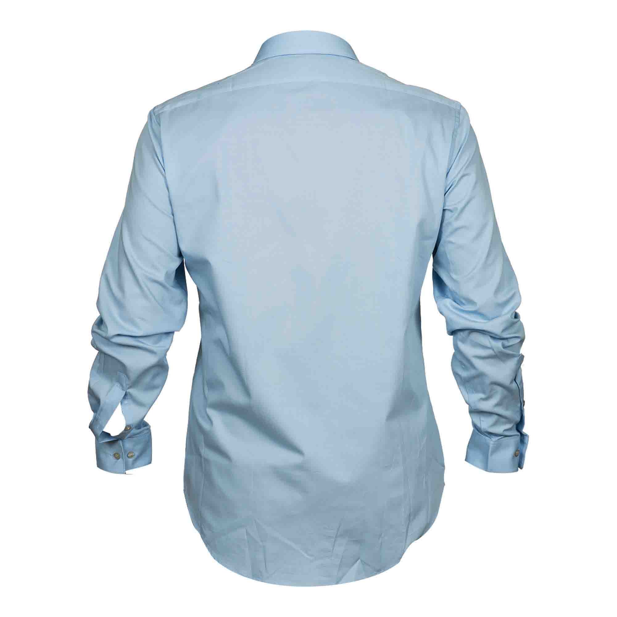 Camisa de Vestir Azul Manhattan