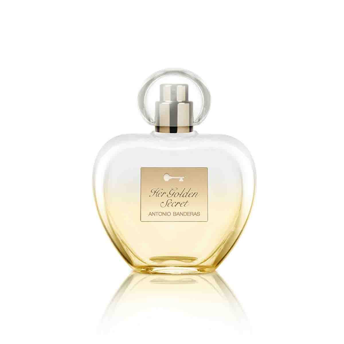 Estuche para Dama Antonio Banderas Her Golden Secret Edt 80 Ml + Desodorante 150 Ml