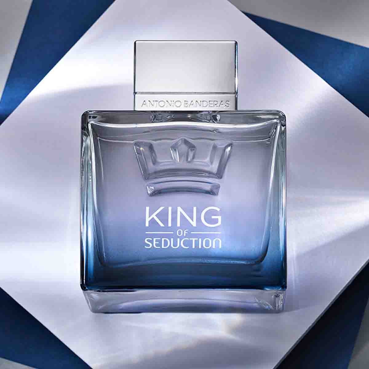 Estuche para Caballero Antonio Banderas King Of Seduction Edt 100 Ml + Desodorante 150 Ml