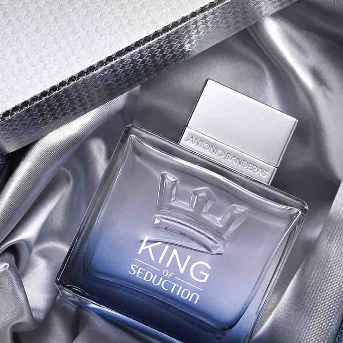 Estuche para Caballero Antonio Banderas King Of Seduction Edt 100 Ml + Desodorante 150 Ml