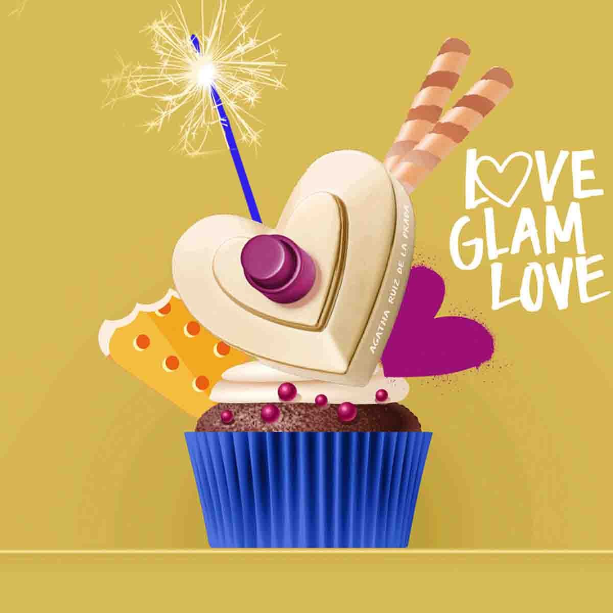 Estuche para Dama Agatha Ruiz de la Prada Love Glam Love Edt 80 Ml + Nail Gloss