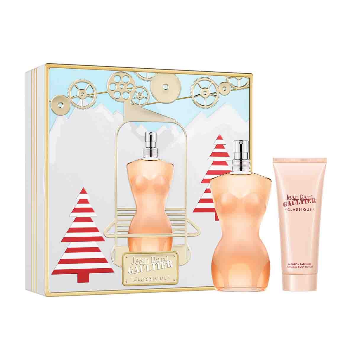 Estuche para Dama Jean Paul Gaultier Classique Edt 100 Ml + Body Lotion 75 Ml