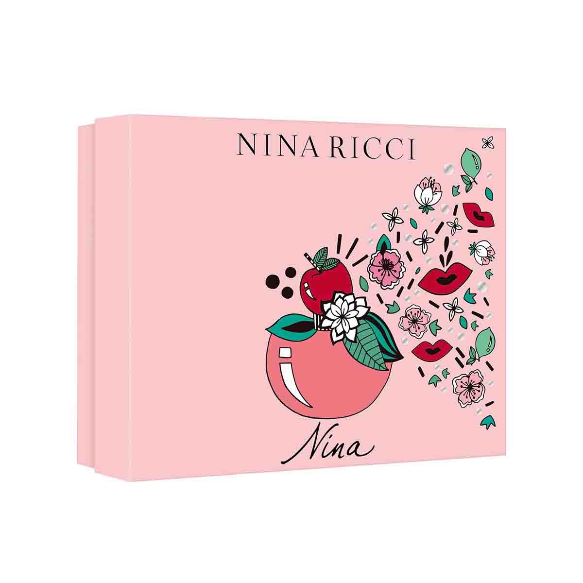 Estuche para Dama Nina Ricci Nina Edt 80 Ml + Body Lotion 100 Ml