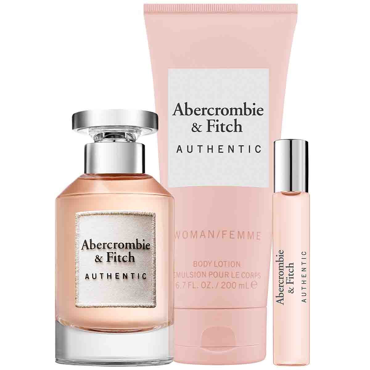 Estuche para Dama Abercrombie & Fitch Authentic Edp 100 Ml