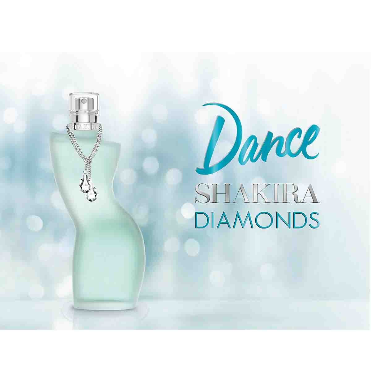 Estuche para Dama Shakira Dance Diamonds Edt 80 Ml + Lip Gloss
