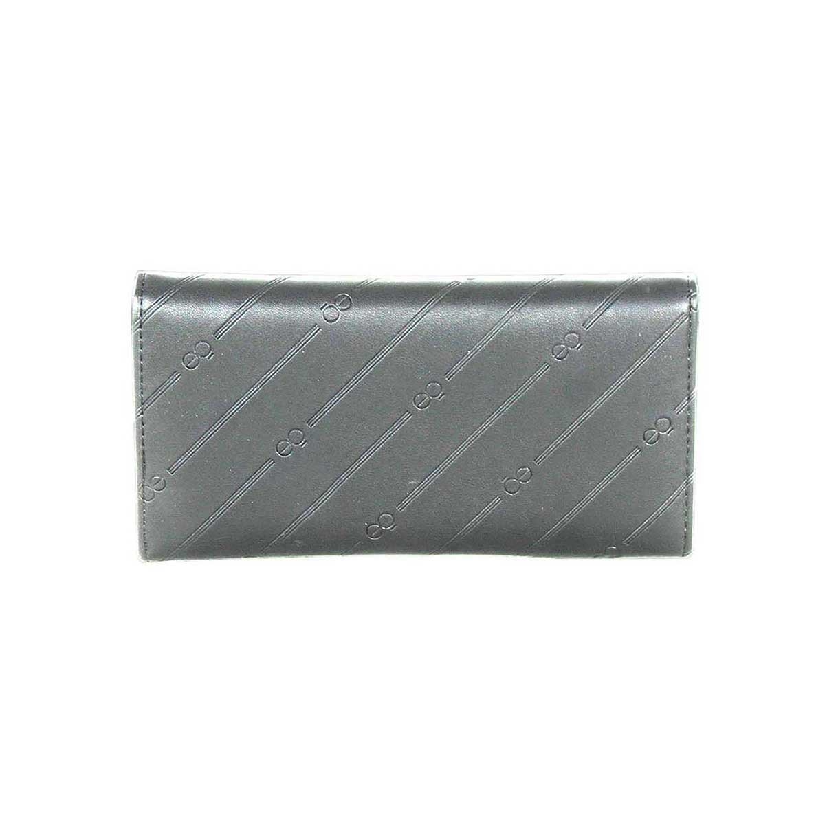 Billetera Flap Plata Cloe