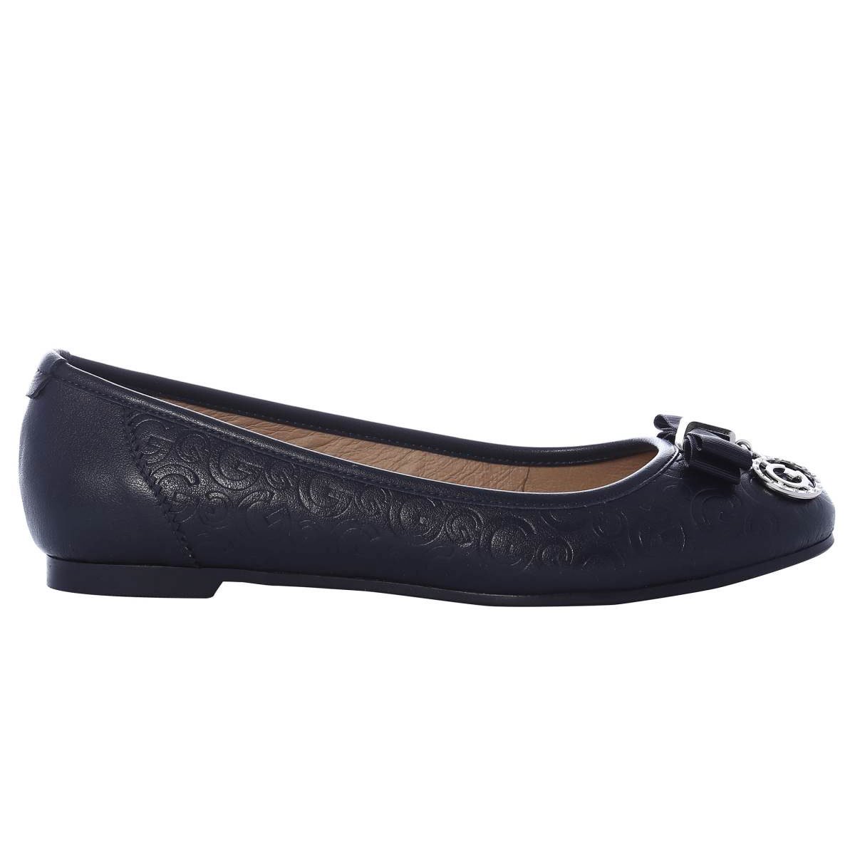 Balerina Flat Azul Obscuro G By Guess